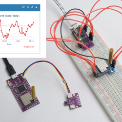 Send Senser Datas via LoRa and Internet (IoT)